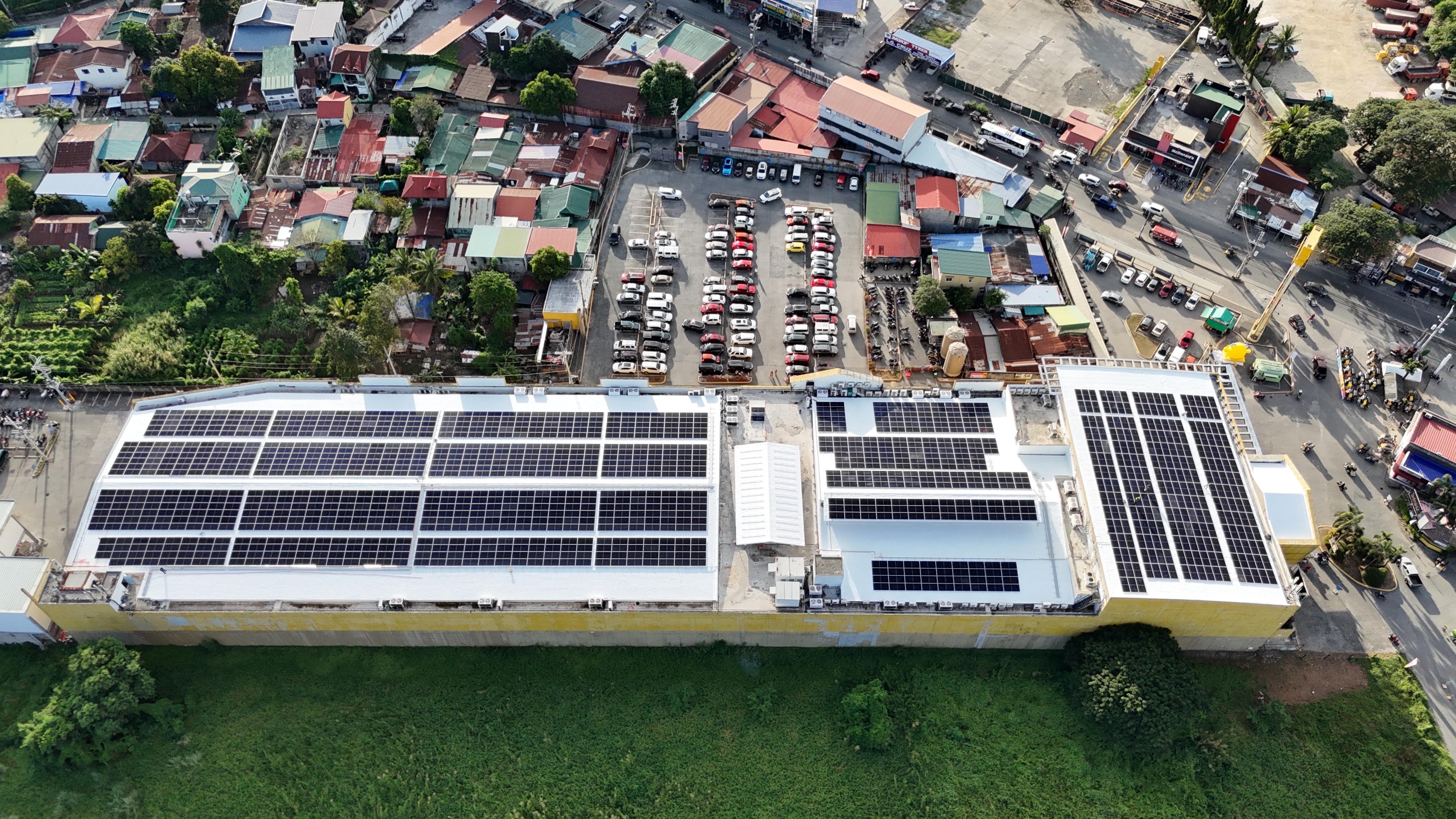WALTERMART PLARIDEL commercial solar installation